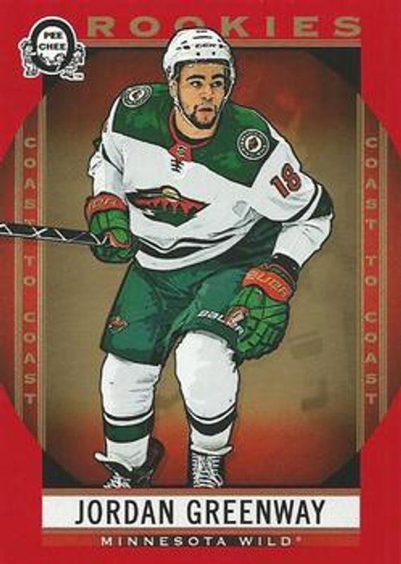 2018 O-Pee-Chee Coast to Coast #173 Red