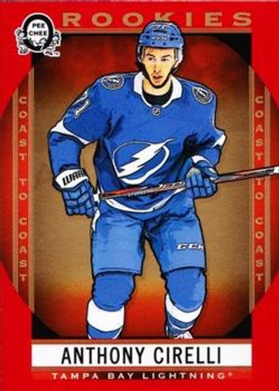 2018 O-Pee-Chee Coast to Coast #156 Red