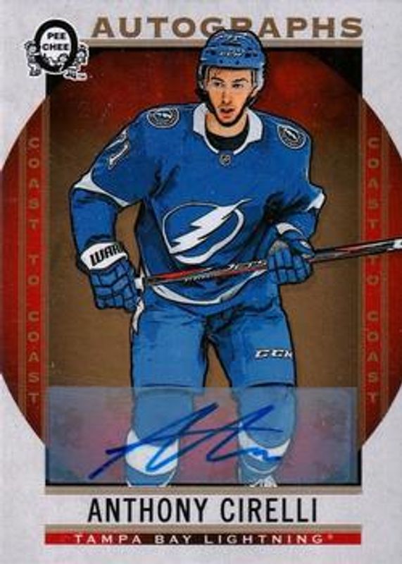 2018 O-Pee-Chee Coast to Coast #156 Autographs