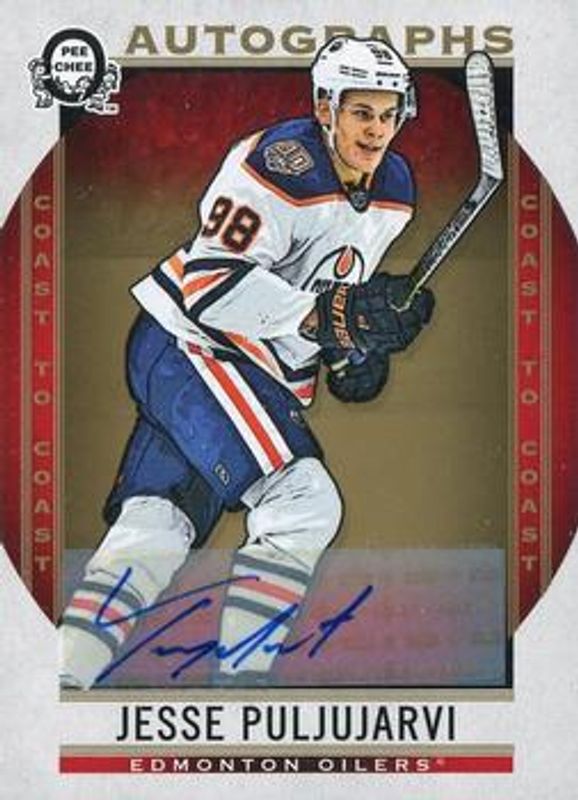 2018 O-Pee-Chee Coast to Coast #80 Autographs