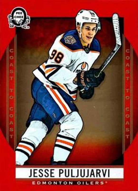 2018 O-Pee-Chee Coast to Coast #80 Red