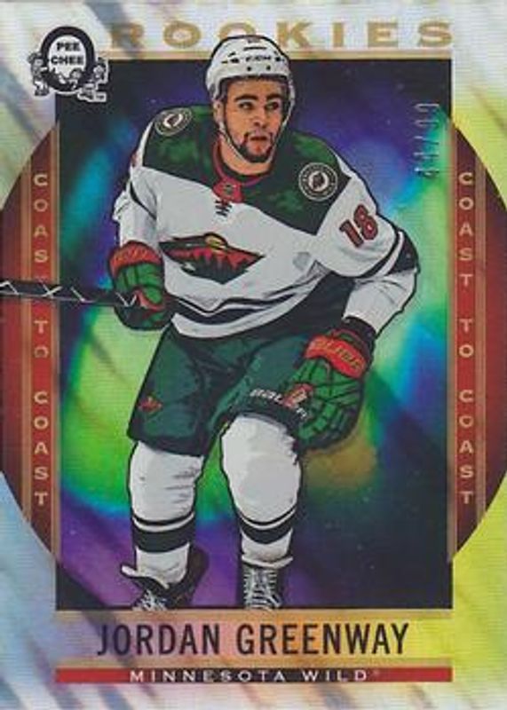 2018 O-Pee-Chee Coast to Coast #173 Polar Lights /99