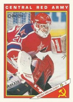 1991 O-Pee-Chee #22R Sharks & Russians Inserts