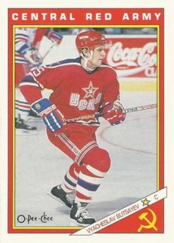 1991 O-Pee-Chee #12R Sharks & Russians Inserts