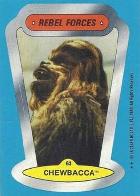 1980 O-Pee-Chee The Empire Strikes Back #63 Stickers