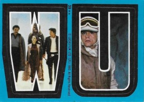1980 O-Pee-Chee The Empire Strikes Back #39 Stickers