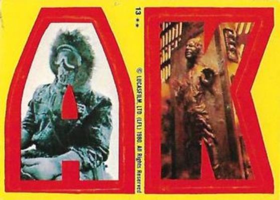 1980 O-Pee-Chee The Empire Strikes Back #13 Stickers