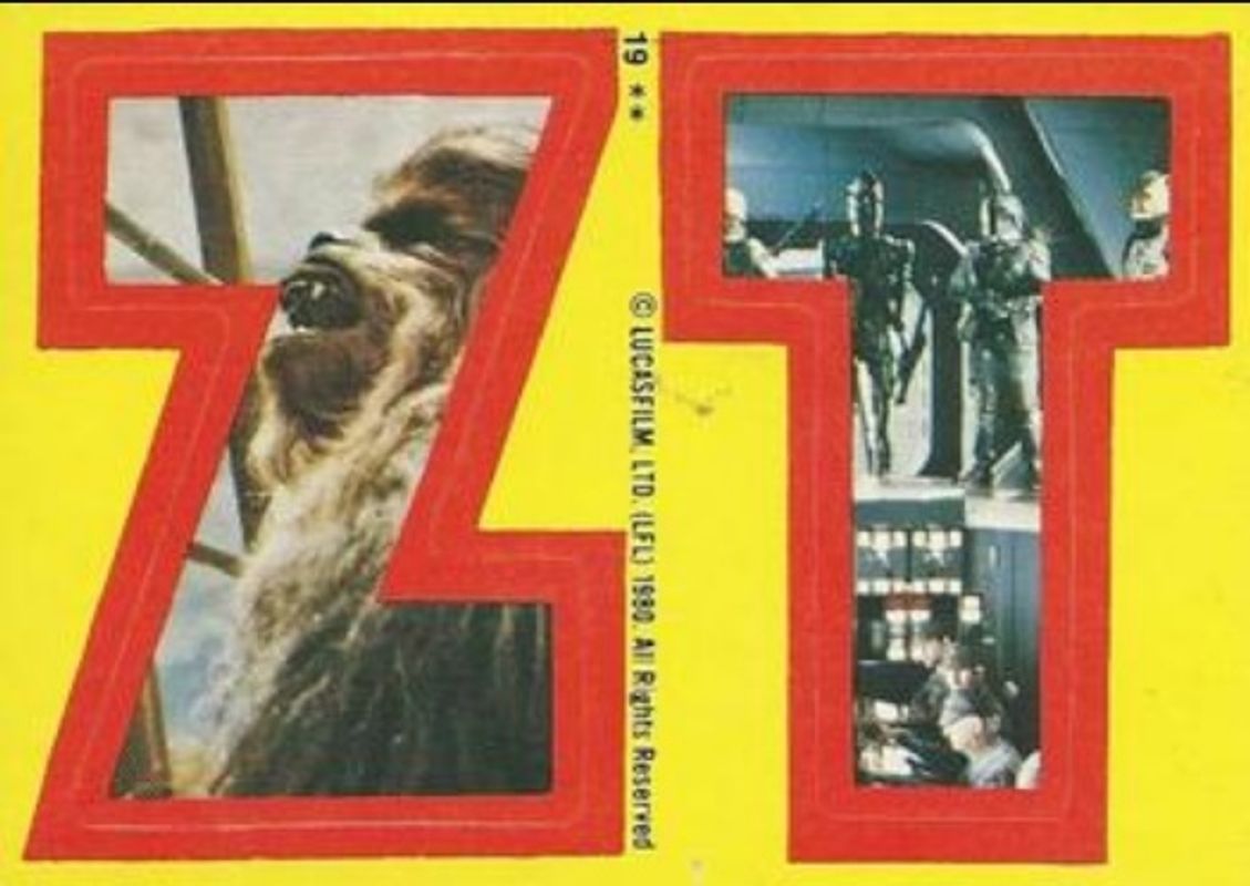 1980 O-Pee-Chee The Empire Strikes Back #19 Stickers