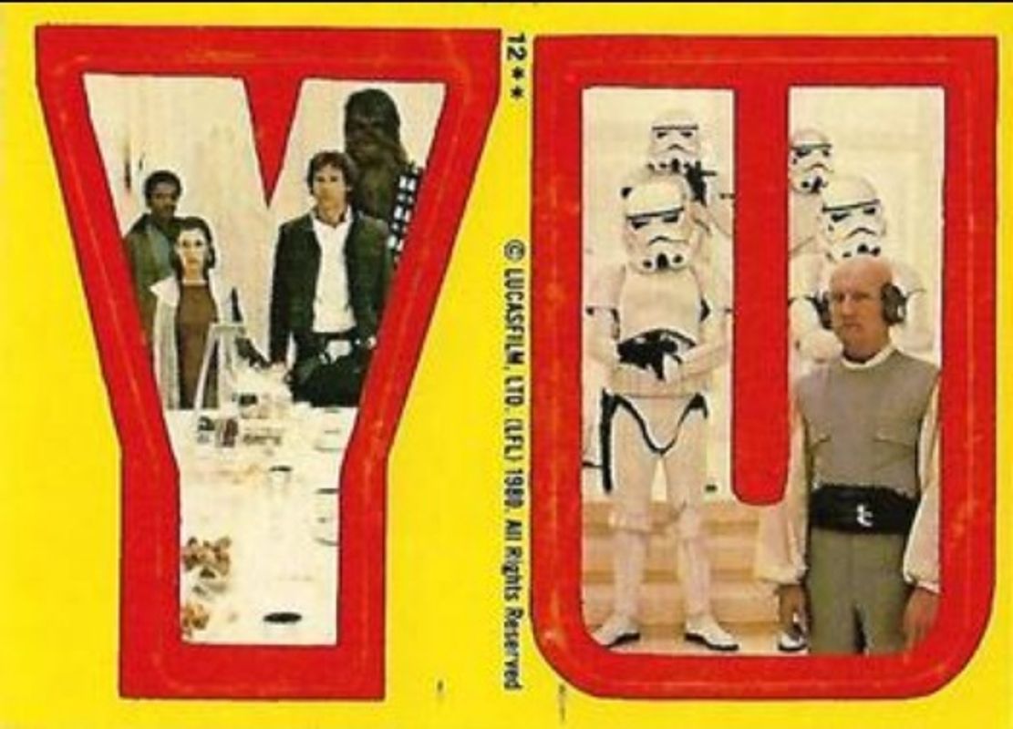 1980 O-Pee-Chee The Empire Strikes Back #12 Stickers