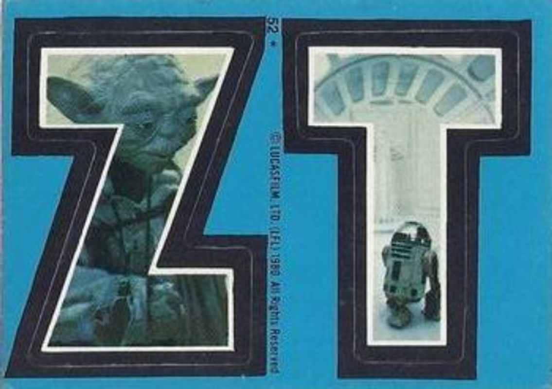 1980 O-Pee-Chee The Empire Strikes Back #52 Stickers