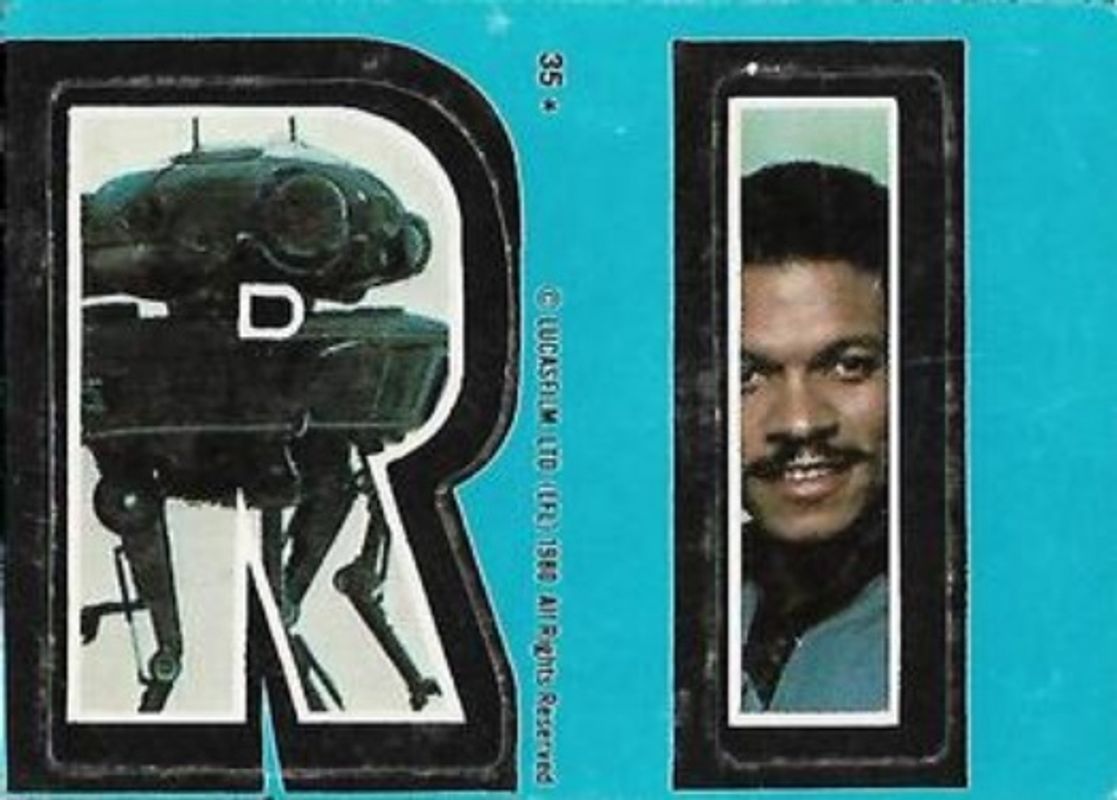 1980 O-Pee-Chee The Empire Strikes Back #35 Stickers