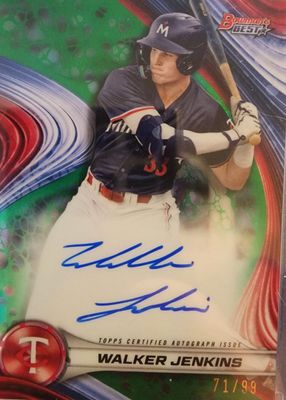 N*E様 Topps sterling 2024 Walker Jenkins（WALKER JENKINS 2024 1st 