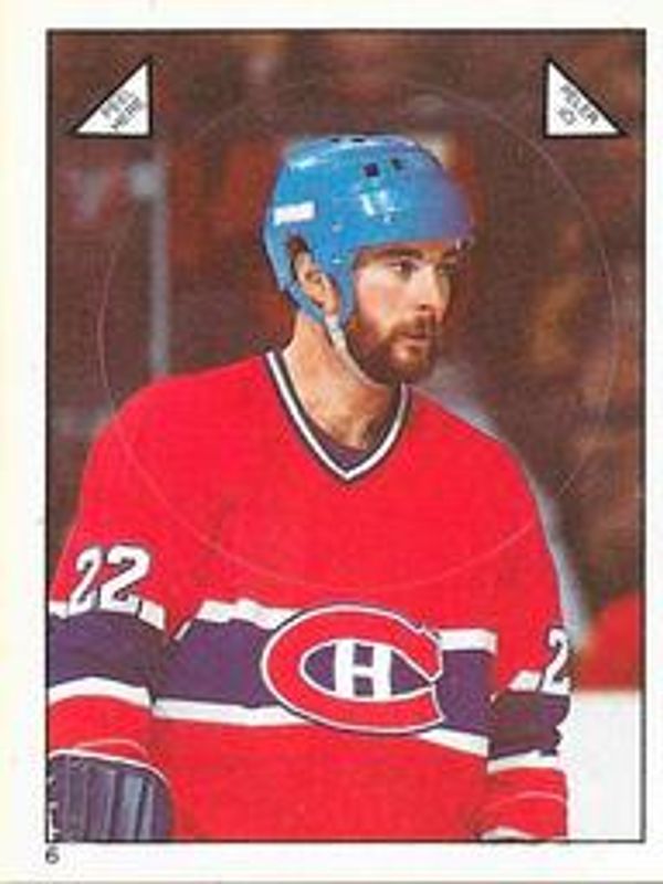 1983 O-Pee-Chee Stickers #6 Base