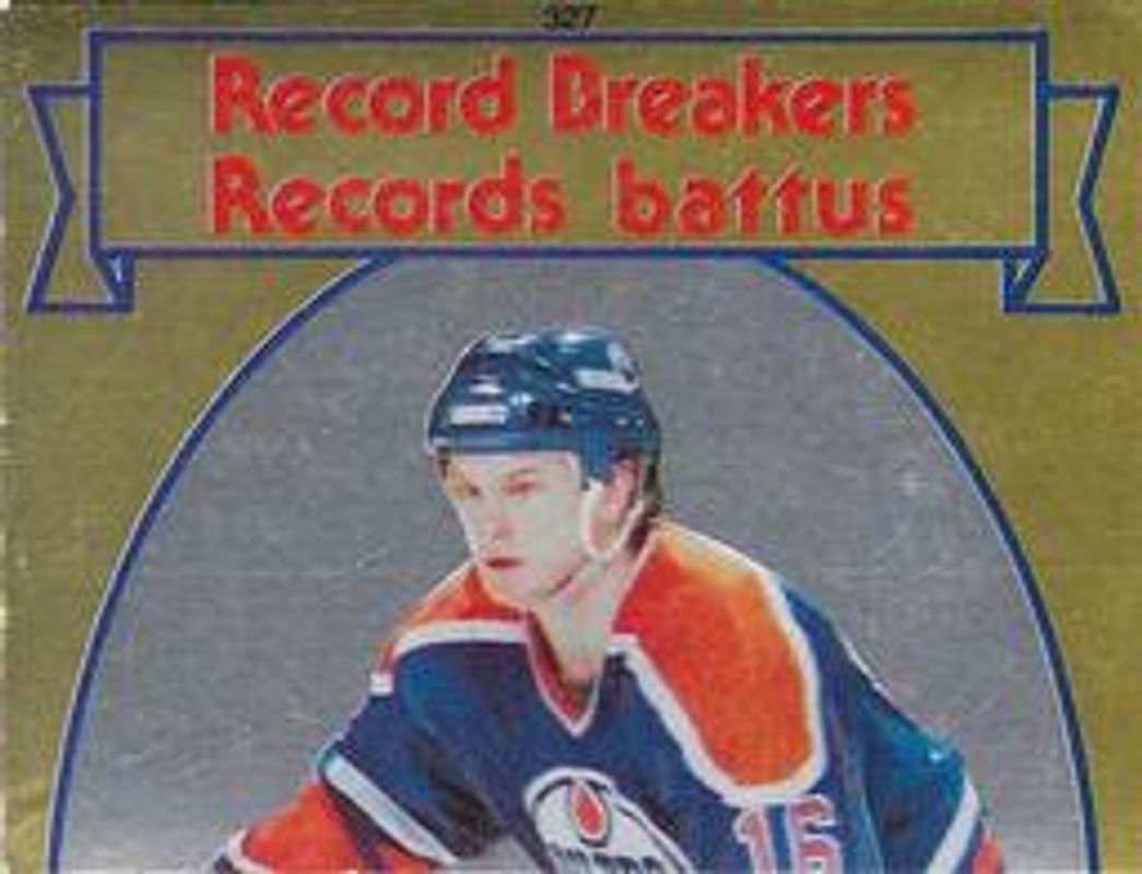 1983 O-Pee-Chee Stickers #327 Base