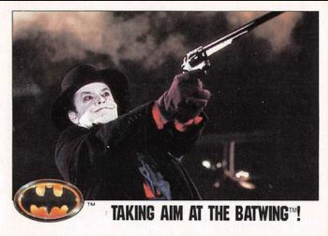 1989 O-Pee-Chee Batman Movie #107 Base