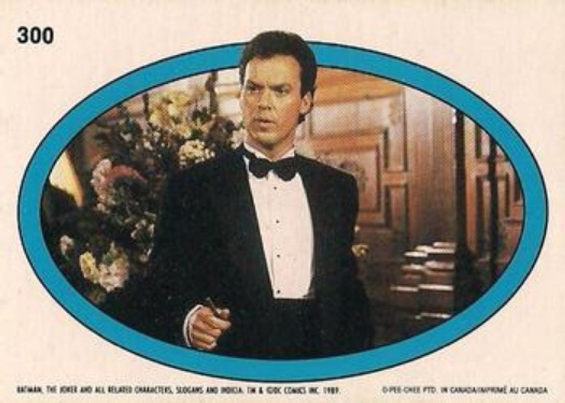 1989 O-Pee-Chee Batman Movie #300 Base