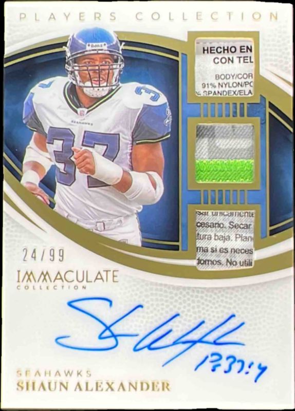 2025 Immaculate #12 Immaculate Players Collection Autographs /99