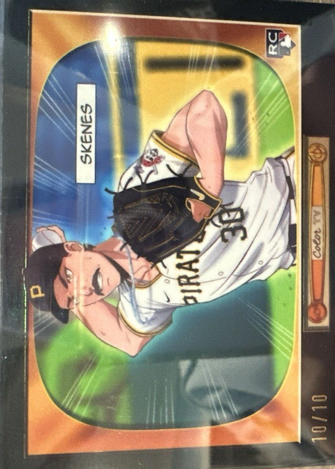 Paul Skenes 2024 Bowman's Best #BA-17 1955 Bowman Anime - Black