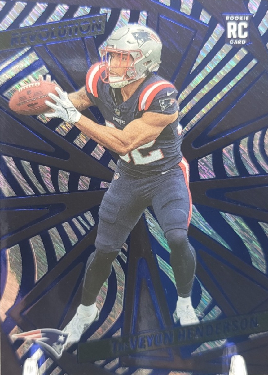 TreVeyon Henderson 2025 Revolution #244 Rookies - Blue Storm /549