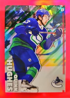 2022 Topps Chrome NHL Sticker Collection #488 Red Refractor /5