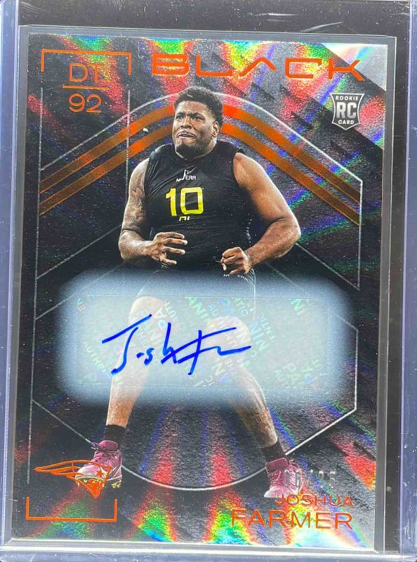 2025 Black #154 Rookies Autographs - Citrine /25