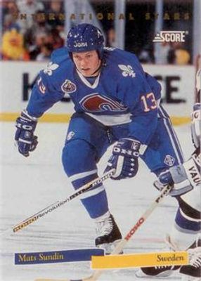 1993 Score Canadian #10 International Stars