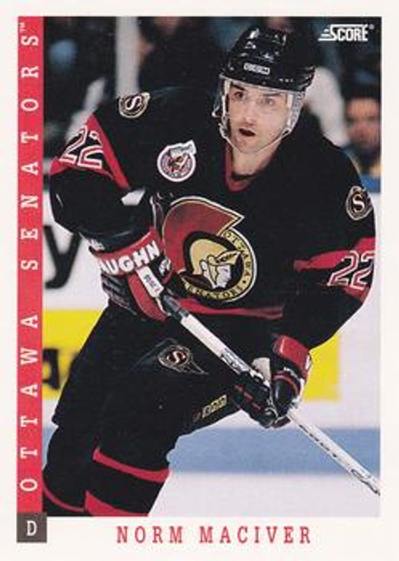 1993 Score Canadian #123 Base