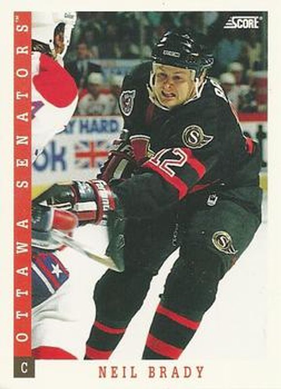 1993 Score Canadian #293 Base
