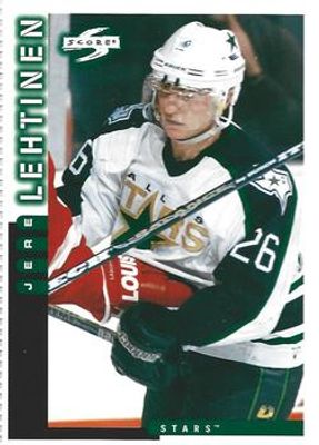 1997 Score #188 Dallas Stars Score Sheet