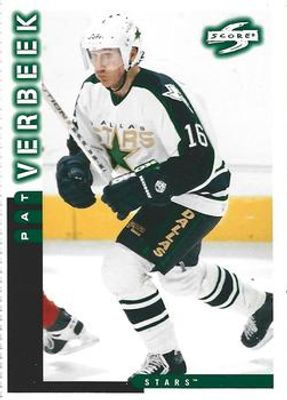 1997 Score #124 Dallas Stars Score Sheet