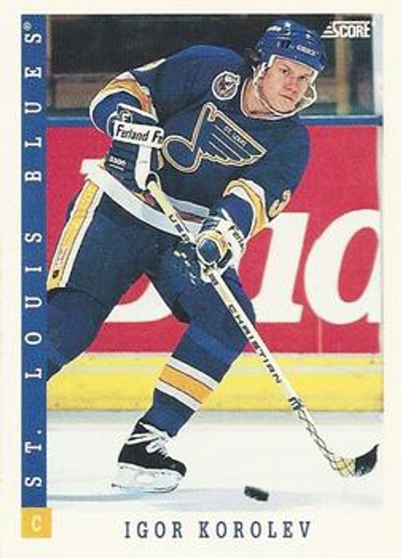 1993 Score Canadian #271 Base