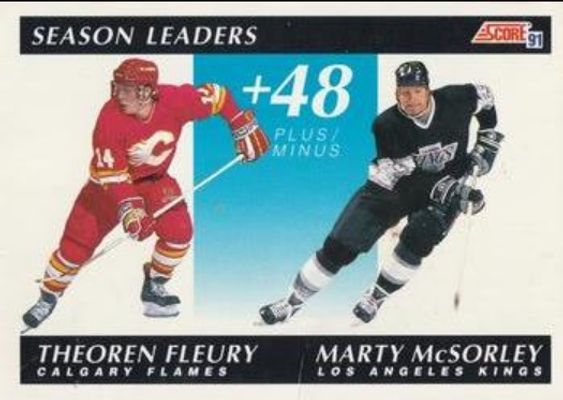 1991 Score Canadian English #297 Base