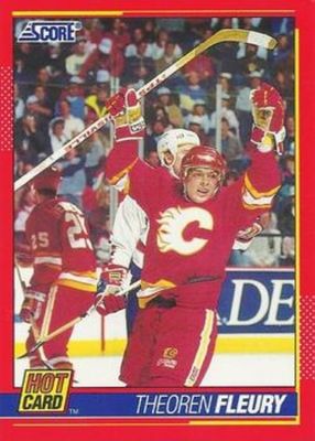 1991 Score Canadian English #7 Hot Cards