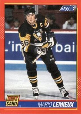 1991 Score Canadian English #5 Hot Cards