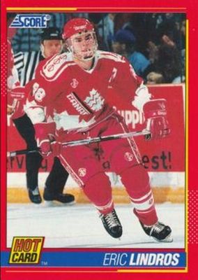 1991 Score Canadian English #1 Hot Cards