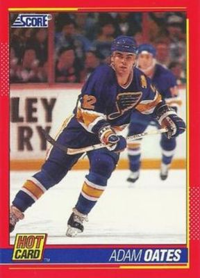 1991 Score Canadian English #6 Hot Cards