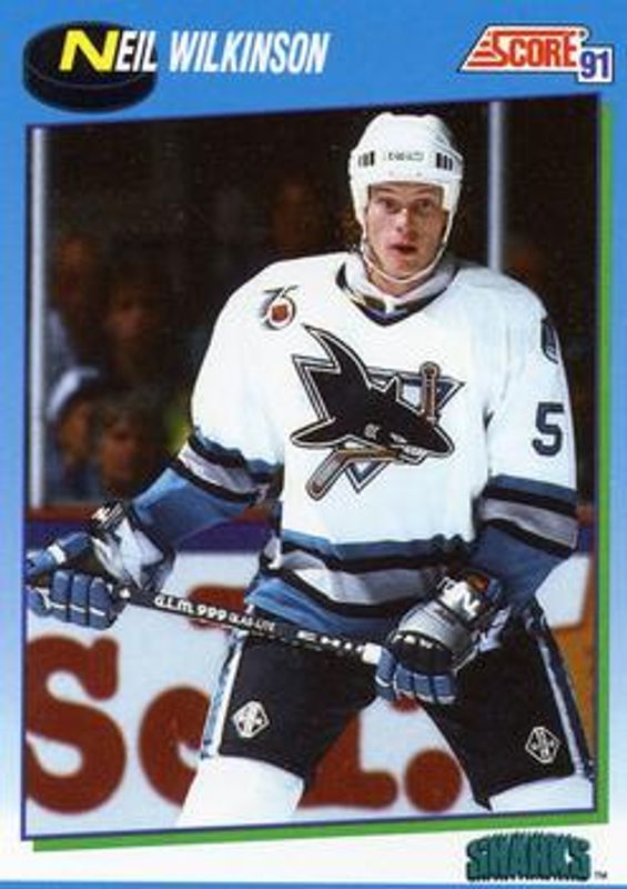 1991 Score Canadian English #558 Base