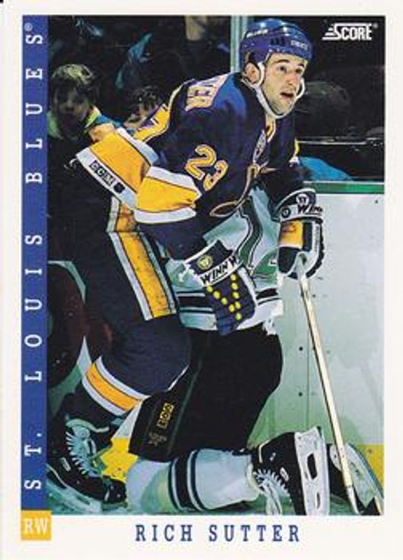 1993 Score Canadian #323 Base