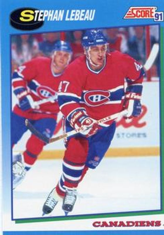 1991 Score Canadian English #494 Base