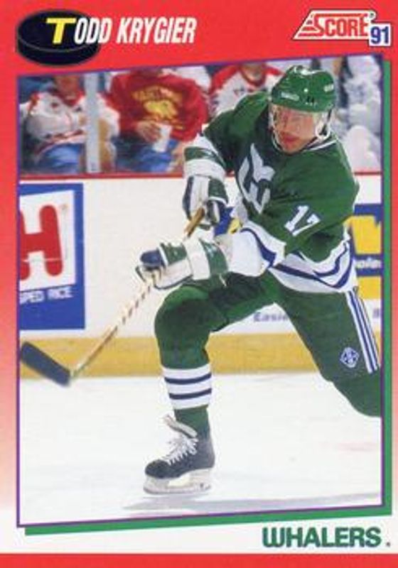 1991 Score Canadian English #97 Base