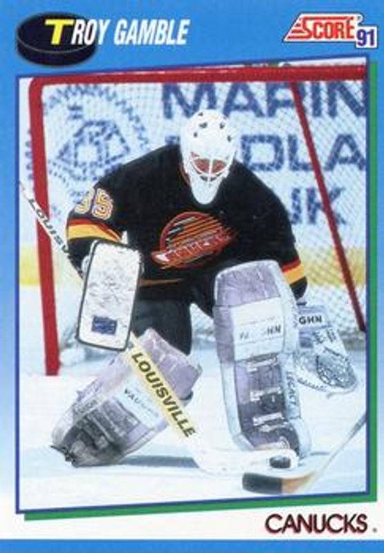 1991 Score Canadian English #502 Base