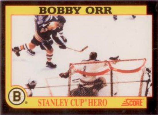 1991 Score Canadian Bilingual Bobby Orr