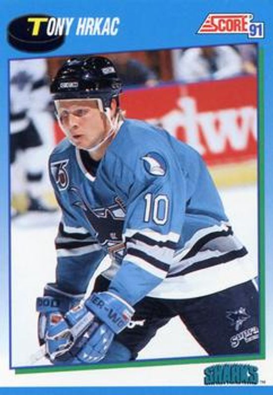 1991 Score Canadian English #555 Base