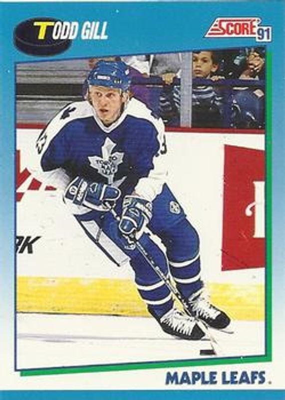 1991 Score Canadian English #521 Base