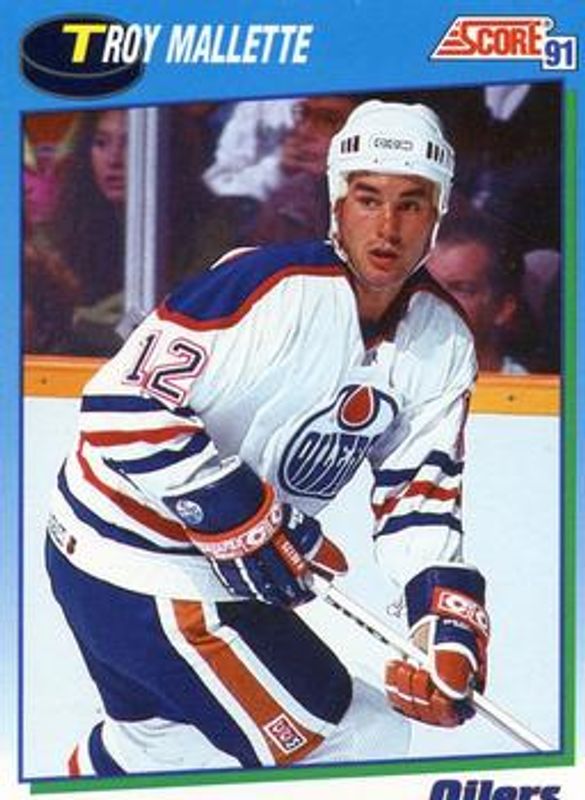 1991 Score Canadian English #601 Base
