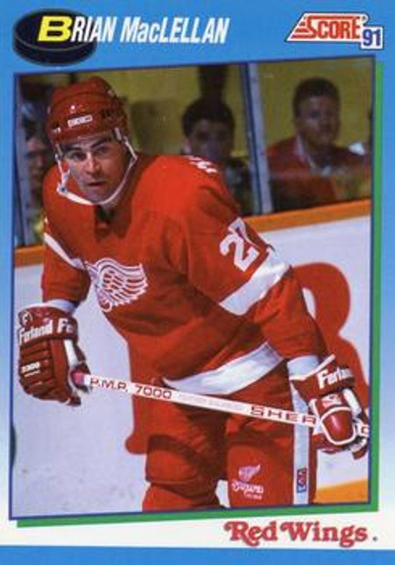 1991 Score Canadian English #582 Base