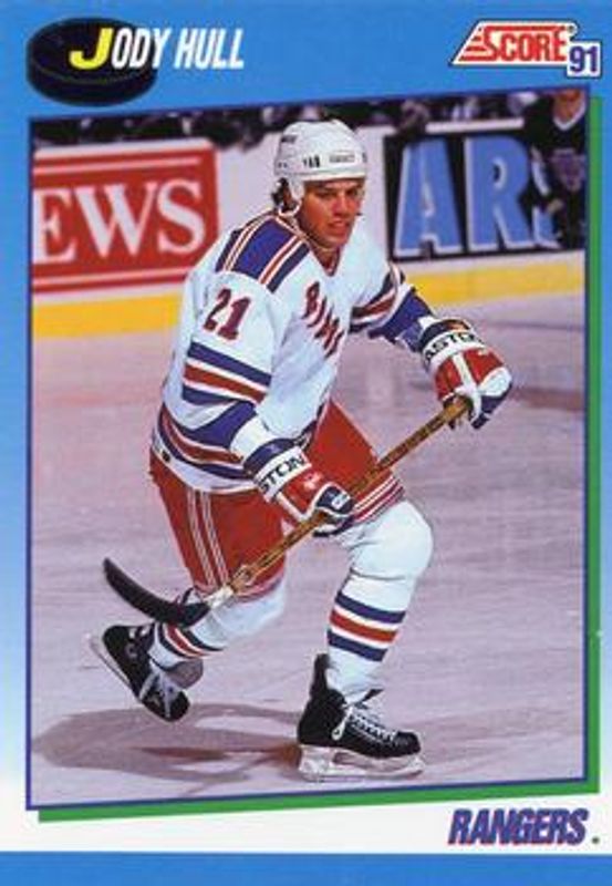1991 Score Canadian English #524 Base