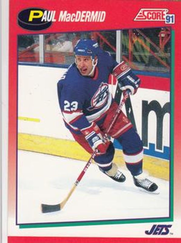 1991 Score Canadian English #219 Base
