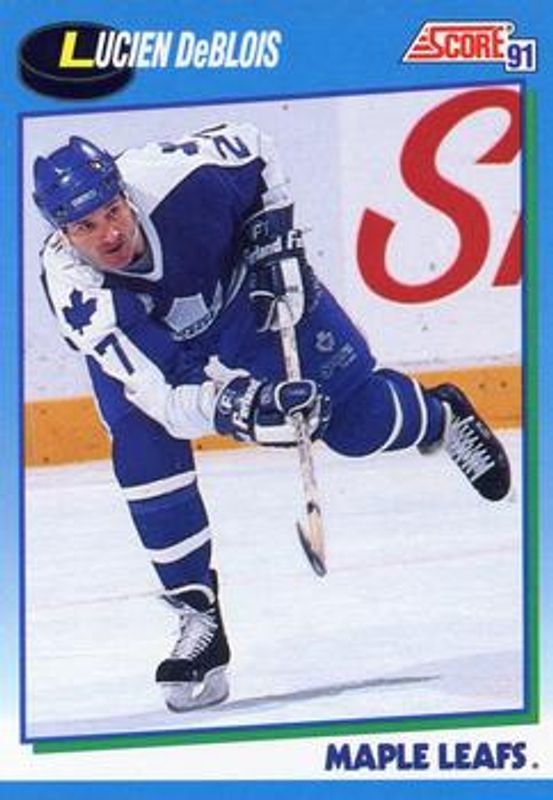 1991 Score Canadian English #395 Base