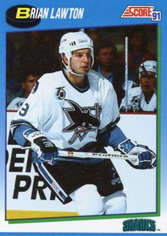 1991 Score Canadian English #648 Base